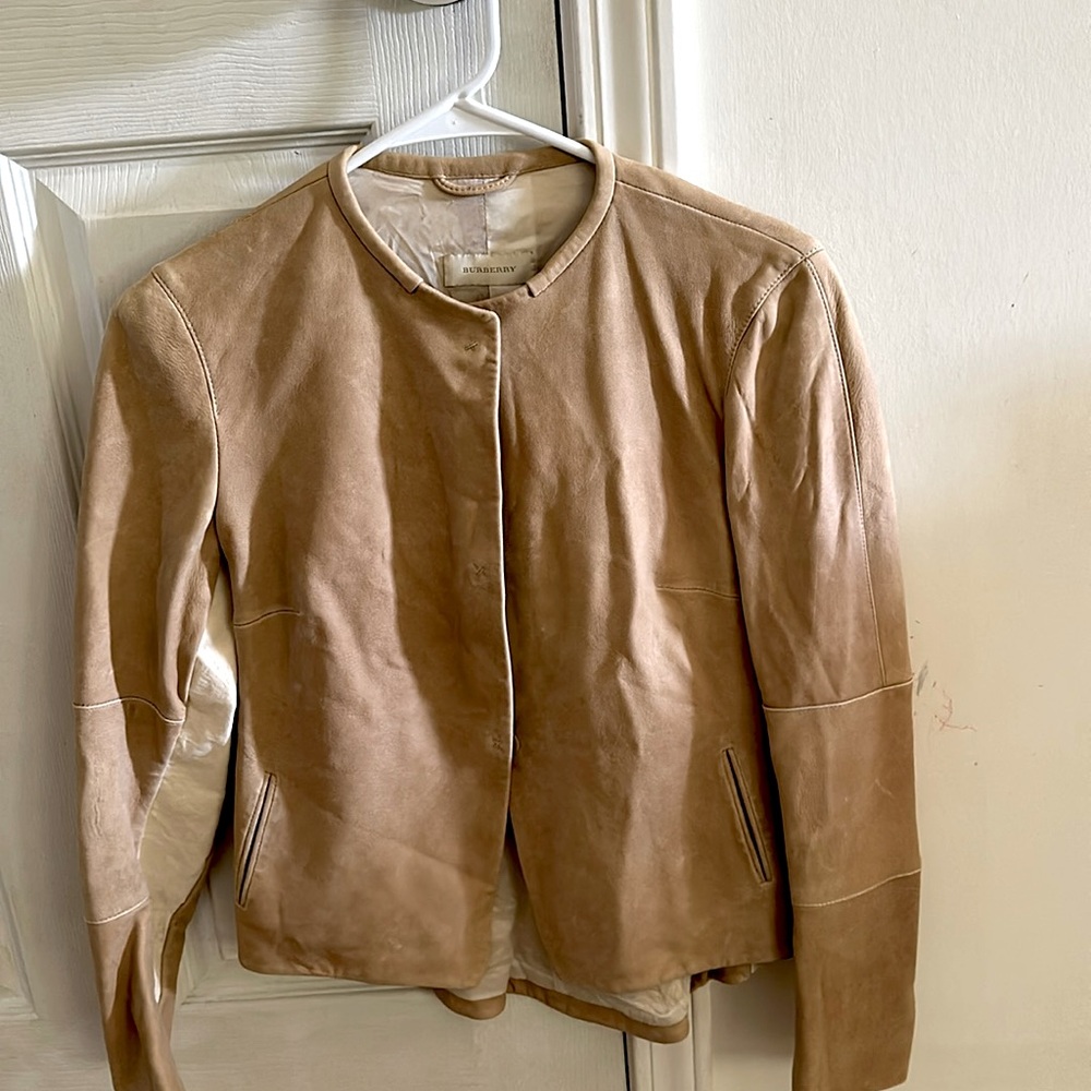 Burberry Prorsum soft leather jacket